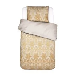 ESSENZA HOME Essenza Dolley Perkal-Bettwäsche - 155x220 / 80x80 Cm - Vanilla