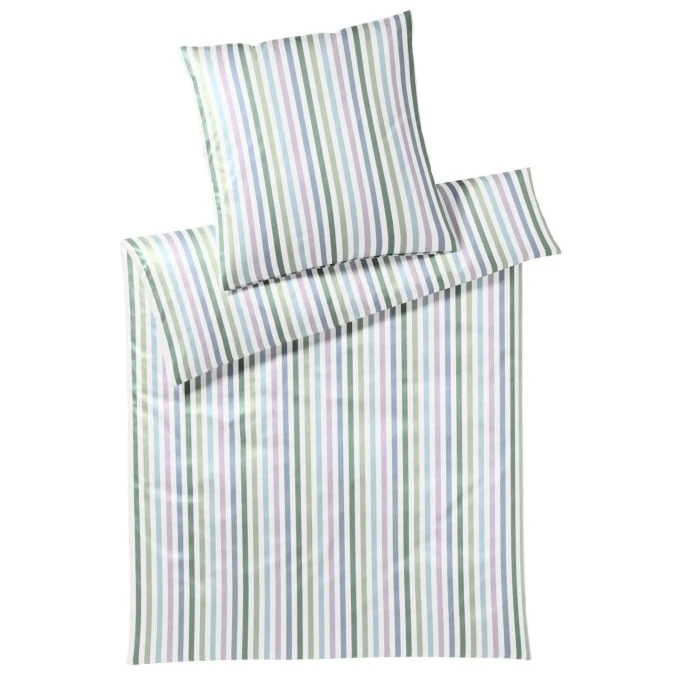 Elegante Club Soda Bettwäsche - 135x200 / 80x80 Cm - Salbei 3 Elegante Club Soda Bettwäsche - 135x200 / 80x80 Cm - Salbei