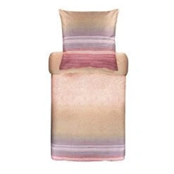 Bassetti NABUCCO Bettwäsche-Set - 155x220 / 80x80 Cm - 41-beige