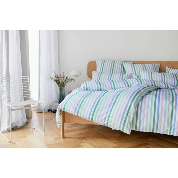 Elegante Club Soda Bettwäsche - 135x200 / 80x80 Cm - Salbei 5 Elegante Club Soda Bettwäsche - 135x200 / 80x80 Cm - Salbei – Bild 3