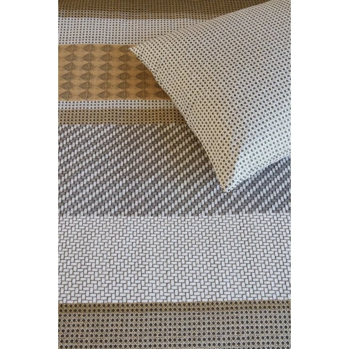 Beddinghouse Webbing Bettwäsche-Set - 135x200 / 80x80 Cm - Natur 5 Beddinghouse Webbing Bettwäsche-Set - 135x200 / 80x80 Cm - Natur – Bild 3