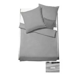 Fleuresse Achat Bettwäsche - 135x200 / 80x80 Cm - Silber