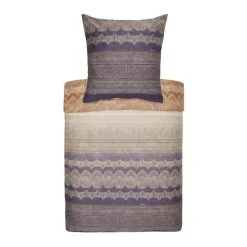 Bassetti Brunelleschi Bettwäsche-Garnitur - 155x220 / 80x80 Cm - V7 - Grau