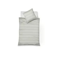Fleuresse Jade Bettwäsche Damast 453970 - 155x200 / 80x80 Cm - Grey