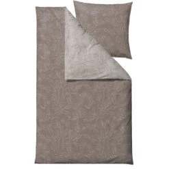Södahl Infinity Bio Bettwäsche-Set - 135x200 / 80x80 Cm - Taupe