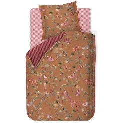 Pip Studio Good Nightingale Bettwäsche-Set Aus Baumwoll-Perkal - 135x200 / 80x80 Cm - Gelb