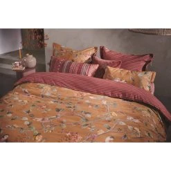 Pip Studio Good Nightingale Bettwäsche-Set Aus Baumwoll-Perkal - 135x200 / 80x80 Cm - Gelb -Moooi Shop unnamed file 2107