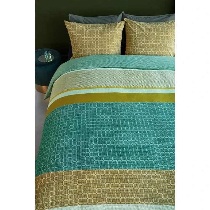 Beddinghouse Birger Bettwäsche-Set - 135x200 / 80x80 Cm - Grün 6 Beddinghouse Birger Bettwäsche-Set - 135x200 / 80x80 Cm - Grün – Bild 4