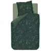 Pip Studio Kawai Flower Bettwäsche-Set Aus Baumwoll-Perkal - 155x220 / 80x80 Cm - Dunkelgrün -Moooi Shop unnamed file 2115