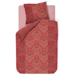 Pip Studio Kyoto Nights Bettwäsche-Set Aus Baumwoll-Perkal - 135x200 / 80x80 Cm - Rosa