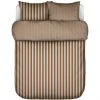 Marc O'Polo Classic Stripe Bettwäsche-Set - 135x200 / 80x80 Cm - Toffee Brown 1 Marc O'Polo Classic Stripe Bettwäsche-Set - 135x200 / 80x80 Cm - Toffee Brown -Moooi Shop unnamed file 222