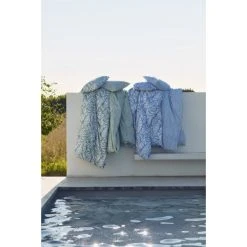 Lexington Striped Popeline Bettwäsche-Set - 135x200 / 80x80 Cm - Blue/white -Moooi Shop unnamed file 229