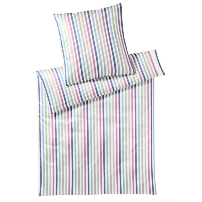 Elegante Club Soda Jersey Bettwäsche - 155x220 / 80x80 Cm - Rainbow 3 Elegante Club Soda Jersey Bettwäsche - 155x220 / 80x80 Cm - Rainbow