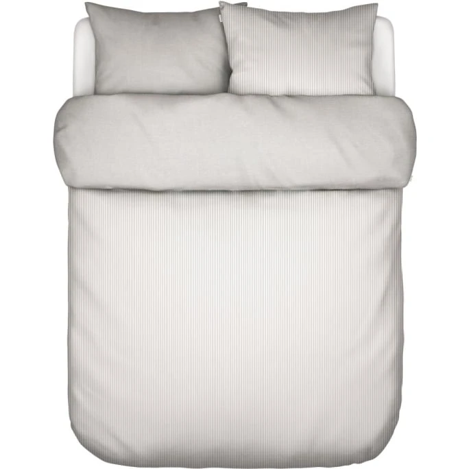 Marc O'Polo Skei Bettwäsche-Set Mit Recycling-Baumwolle - 135x200 / 80x80 Cm - Hellgrau 3 Marc O'Polo Skei Bettwäsche-Set Mit Recycling-Baumwolle - 135x200 / 80x80 Cm - Hellgrau