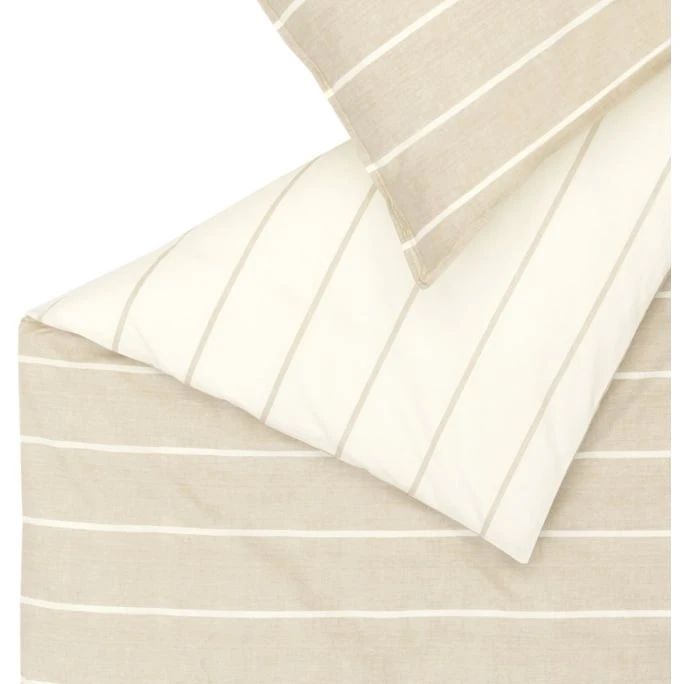 Schöner Wohnen Match Bettwäsche Set Aus Chambray - 135x200 / 80x80 Cm - Sand 6 Schöner Wohnen Match Bettwäsche Set Aus Chambray - 135x200 / 80x80 Cm - Sand – Bild 4