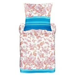 Bassetti TOSCA Bettwäsche-Set - 240x220 / 2x80x80 Cm - B1-azur