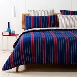 Tommy Hilfiger Blazer Stripes Bettwäsche-Garnitur - 135x200 / 80x80 Cm - Navy -Moooi Shop unnamed file 319