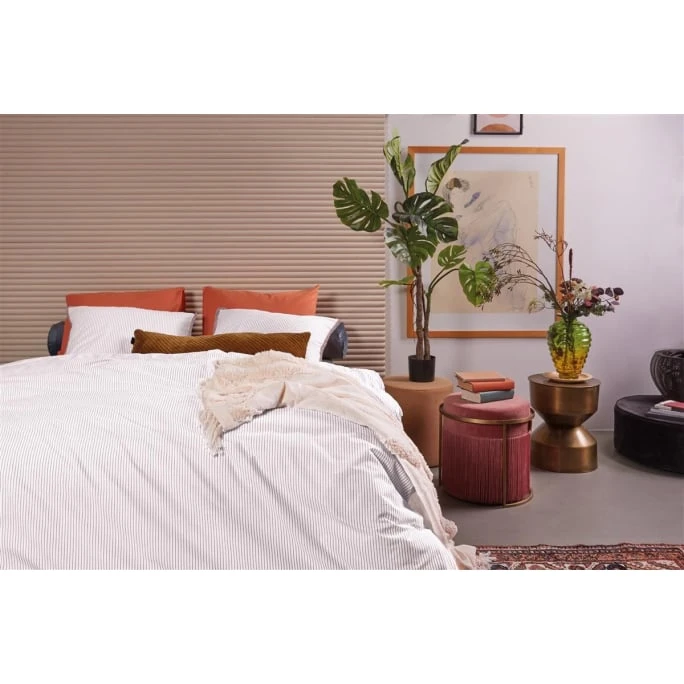 At Home Minimalist Bettwäsche-Set - 135x200 / 80x80 Cm - Sand 4 At Home Minimalist Bettwäsche-Set - 135x200 / 80x80 Cm - Sand – Bild 2