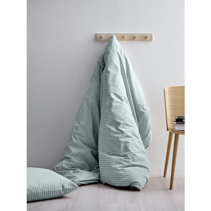 Södahl Common Bio Bettwäsche-Set - 155x220 / 80x80 Cm - Linen Blue 4 Södahl Common Bio Bettwäsche-Set - 155x220 / 80x80 Cm - Linen Blue – Bild 2