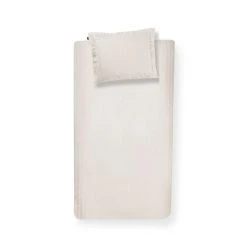 Damai Linea Bettwäsche-Garnitur Aus Satin - 135x200 / 80x80 Cm - Elfenbein