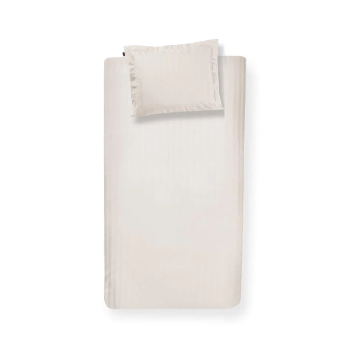 Damai Linea Bettwäsche-Garnitur Aus Satin - 135x200 / 80x80 Cm - Elfenbein 3 Damai Linea Bettwäsche-Garnitur Aus Satin - 135x200 / 80x80 Cm - Elfenbein
