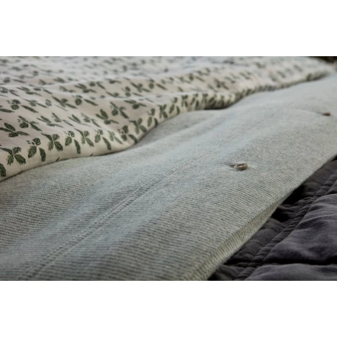 Lexington Striped Bettwäscheset Aus Flanell - 155x220 / 80x80 Cm - White/green 6 Lexington Striped Bettwäscheset Aus Flanell - 155x220 / 80x80 Cm - White/green – Bild 4