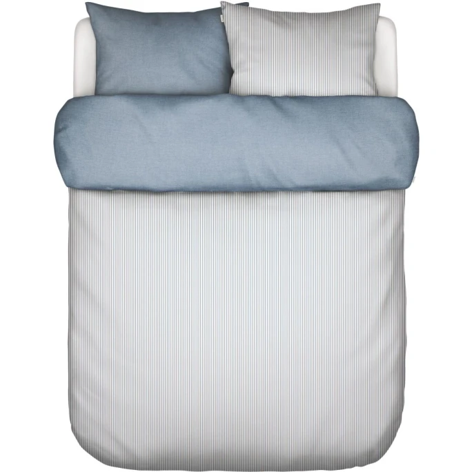 Marc O'Polo Skei Bettwäsche-Set Mit Recycling-Baumwolle - 155x220 / 80x80 Cm - Blau 3 Marc O'Polo Skei Bettwäsche-Set Mit Recycling-Baumwolle - 155x220 / 80x80 Cm - Blau