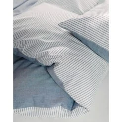 Marc O'Polo Skei Bettwäsche-Set Mit Recycling-Baumwolle - 155x220 / 80x80 Cm - Blau 11 Marc O'Polo Skei Bettwäsche-Set Mit Recycling-Baumwolle - 155x220 / 80x80 Cm - Blau -Moooi Shop unnamed file 367