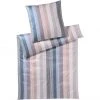 Elegante Brilliant Bettwäsche-Set Aus Mako-Jersey - 135x200 / 40x80 Cm - Blush-blue