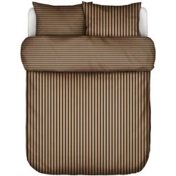Marc O'Polo Nousu Bettwäsche-Set - 155x220 / 80x80 Cm - Warm Pecan