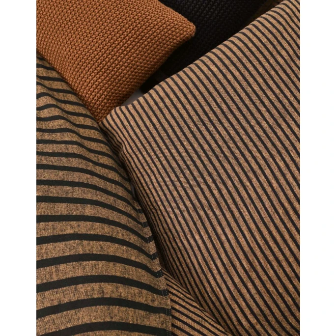 Marc O'Polo Nousu Bettwäsche-Set - 155x220 / 80x80 Cm - Warm Pecan 3 Marc O'Polo Nousu Bettwäsche-Set - 155x220 / 80x80 Cm - Warm Pecan – Bild 2