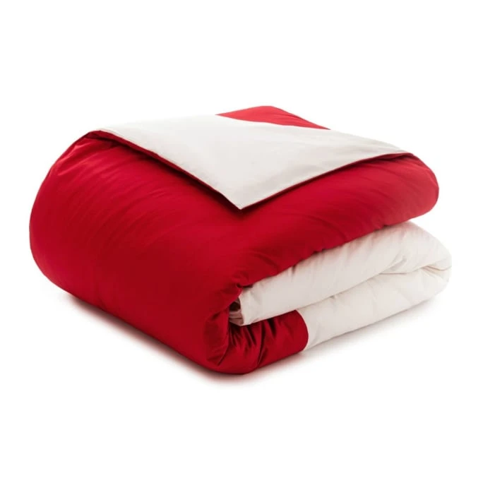 Tommy Hilfiger COLOUR BLOCK Bettwäsche - 135x200 / 80x80 Cm - Red 3 Tommy Hilfiger COLOUR BLOCK Bettwäsche - 135x200 / 80x80 Cm - Red