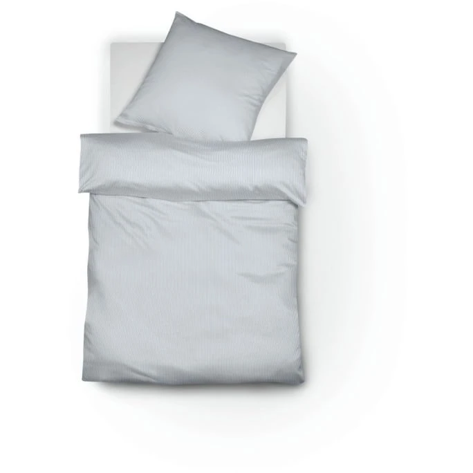 Fleuresse Porto Bettwäsche-Garnitur - 135x200 / 80x80 Cm - Sky Blue 3 Fleuresse Porto Bettwäsche-Garnitur - 135x200 / 80x80 Cm - Sky Blue