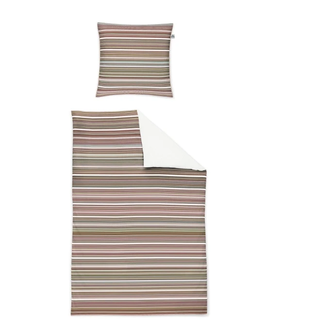 Irisette JUWEL-K MAKO-SATIN Bettwäsche-Set - 135x200 / 80x80 Cm - Pastell 3 Irisette JUWEL-K MAKO-SATIN Bettwäsche-Set - 135x200 / 80x80 Cm - Pastell