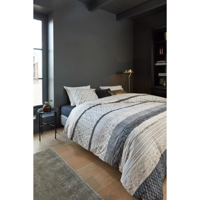 Beddinghouse Macramé Bettwäsche - 155x220 / 80x80 Cm - Natur 4 Beddinghouse Macramé Bettwäsche - 155x220 / 80x80 Cm - Natur – Bild 2