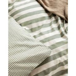 Marc O'Polo Mikkeli Bettwäsche-Set - 135x200 / 80x80 Cm - Sage Green -Moooi Shop unnamed file 532