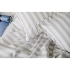 Elegante Lido Web-Perkal Bettwäsche-Set - 135x200 / 80x80 Cm - Clay -Moooi Shop unnamed file 550