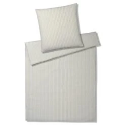 Elegante Sailor Halbleinen Bettwäsche-Set - 135x200 / 40x80 Cm - Sand
