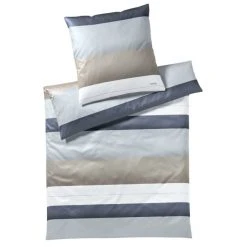 JOOP! Purity Bettwäsche Aus Mako-Satin - 135x200 / 80x80 Cm - Sand