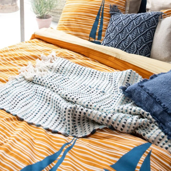 Cinderella Boats Wendebettwäsche-Set - 135x200 / 80x80 Cm - Burned Orange 8 Cinderella Boats Wendebettwäsche-Set - 135x200 / 80x80 Cm - Burned Orange – Bild 6