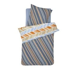 Cinderella Kites Wendebettwäsche-Set - 135x200 / 80x80 Cm - Burned Orange