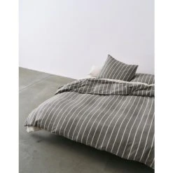 Marc O'Polo Torsken Bettwäsche Aus Hanf Und Tencel - 135x200 / 80x80 Cm - Anthrazit 7 Marc O'Polo Torsken Bettwäsche Aus Hanf Und Tencel - 135x200 / 80x80 Cm - Anthrazit -Moooi Shop unnamed file 617