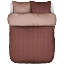 Marc O'Polo Toloma Bettwäsche-Set - 155x220 / 80x80 Cm - Aubergine