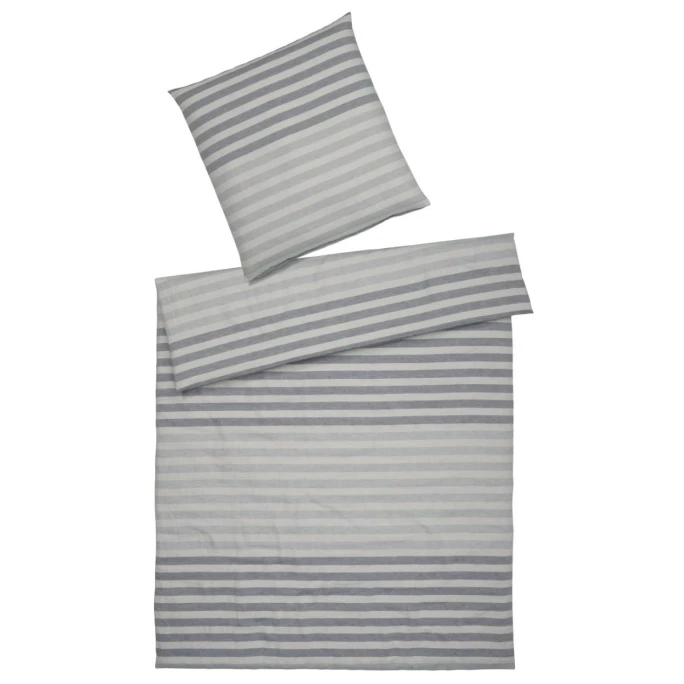 Elegante Clear Halbleinen Bettwäsche - 135x200 / 40x80 Cm - Stone 3 Elegante Clear Halbleinen Bettwäsche - 135x200 / 40x80 Cm - Stone