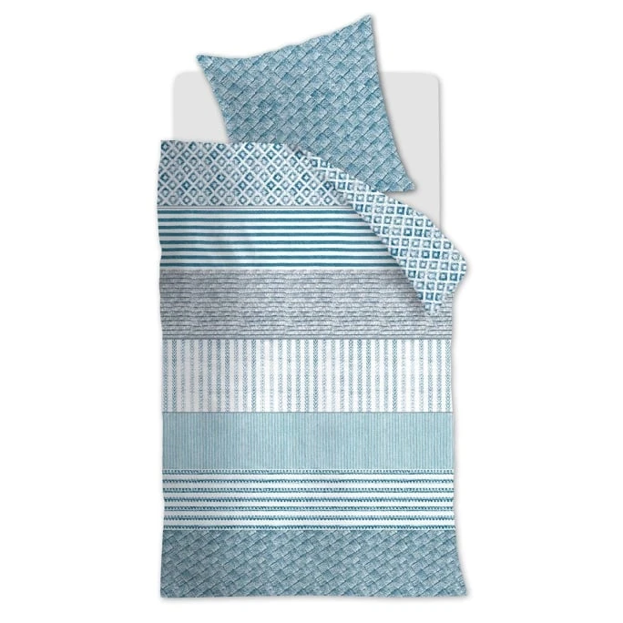 Riviera Maison Rivièra Maison Desert Secrets Bettwäsche - 155x220 / 80x80 Cm - Blau 3 Riviera Maison Rivièra Maison Desert Secrets Bettwäsche - 155x220 / 80x80 Cm - Blau