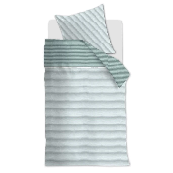 Riviera Maison Rivièra Maison Pleaty Bettwäsche-Set - 135x200 / 80x80 Cm - Grün 3 Riviera Maison Rivièra Maison Pleaty Bettwäsche-Set - 135x200 / 80x80 Cm - Grün