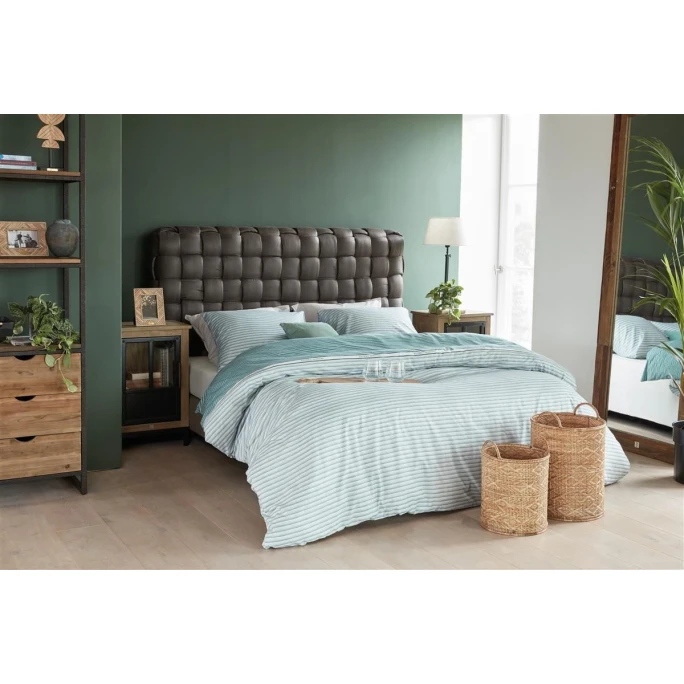 Riviera Maison Rivièra Maison Pleaty Bettwäsche-Set - 135x200 / 80x80 Cm - Grün 4 Riviera Maison Rivièra Maison Pleaty Bettwäsche-Set - 135x200 / 80x80 Cm - Grün – Bild 2