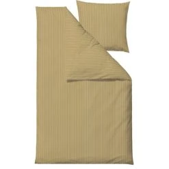 Södahl Common Bio Bettwäsche-Set - 155x220 Cm / 80x80 Cm - Golden