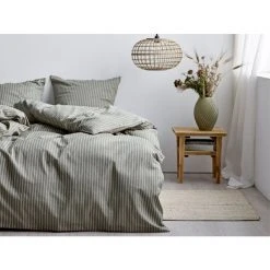 Södahl Common Bio Bettwäsche-Set - 155x220 Cm / 80x80 Cm - Khaki 9 Södahl Common Bio Bettwäsche-Set - 155x220 Cm / 80x80 Cm - Khaki -Moooi Shop unnamed file 672