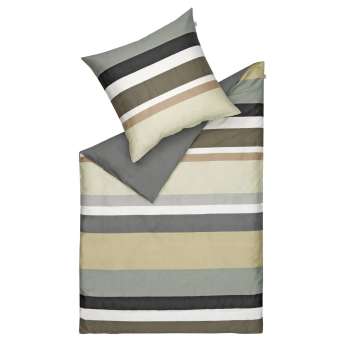 Schöner Wohnen SCHÖNER WOHNEN Bettwäsche-Set Noel - 135x200 / 80x80 Cm - Grau 3 Schöner Wohnen SCHÖNER WOHNEN Bettwäsche-Set Noel - 135x200 / 80x80 Cm - Grau